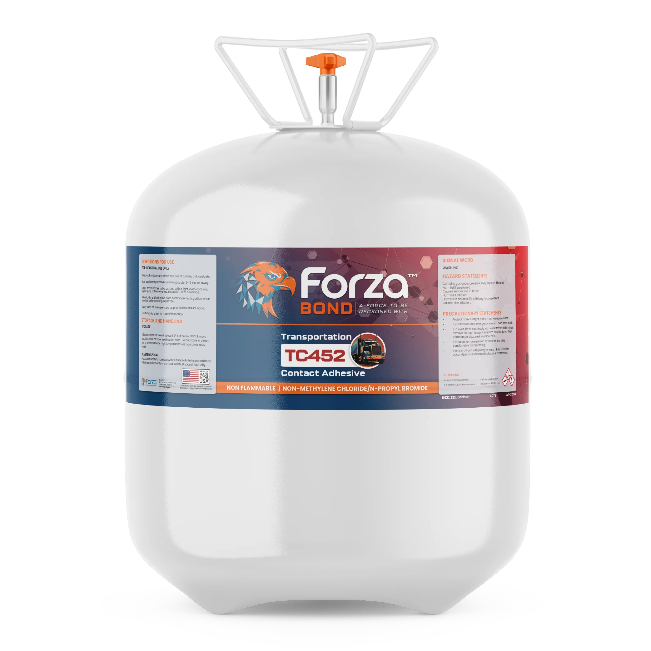 TC452 - Non Flam Non-Methylene Chloride Contact Adhesive